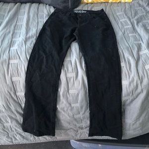 Black Bootcut Jeans
